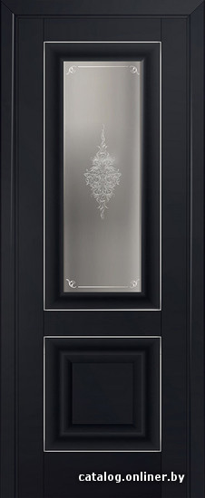 

Межкомнатная дверь ProfilDoors 28U Черный матовый