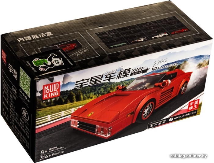 

Конструктор Mould King 27012 Mini Ferrari Supercar