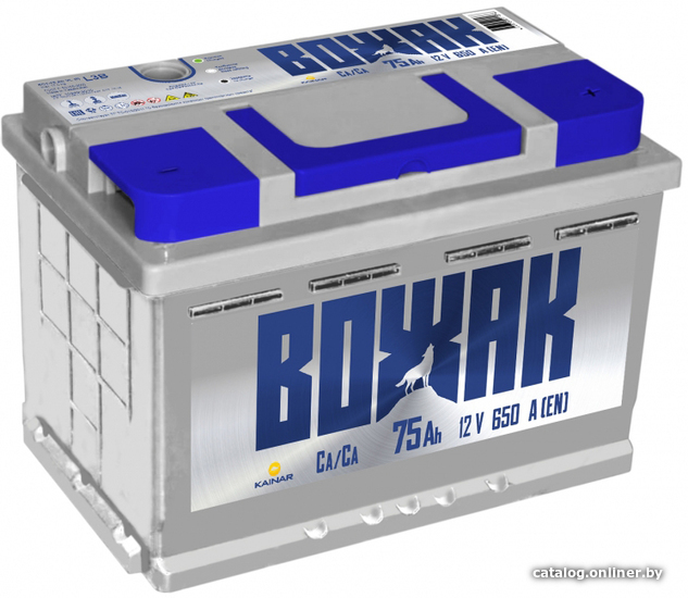 

Автомобильный аккумулятор Вожак 6СТ-75 АПЗ о.п. (75 А·ч)