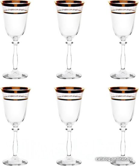 

Набор бокалов для вина Bohemia Crystal Angela 40600/43081/250
