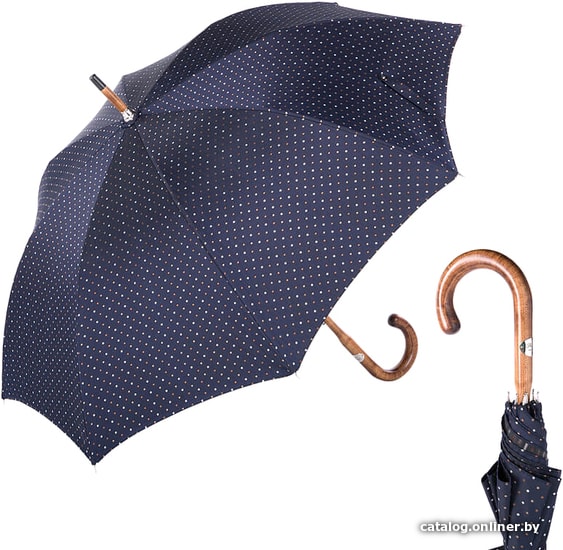 

Зонт-трость Pasotti Bark Chestnut Dots Marrone