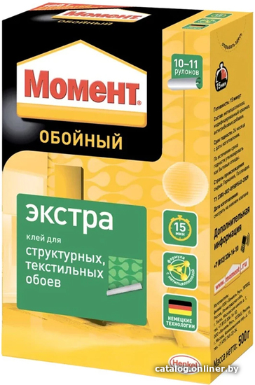 

Клей для обоев Момент Экстра (500 г)