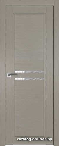 

Межкомнатная дверь ProfilDoors 2.75XN 80x200 (стоун, стекло дождь белый)