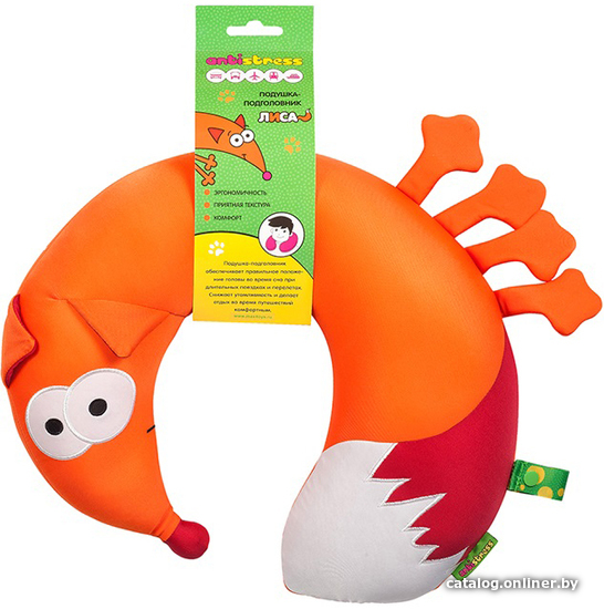 

Игрушка-подушка Maxitoys Antistress Лиса MT-H0414011