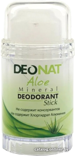 

Дезодорант-стик DeoNat С натуральным экстрактом Алоэ и глицерином (80 г)