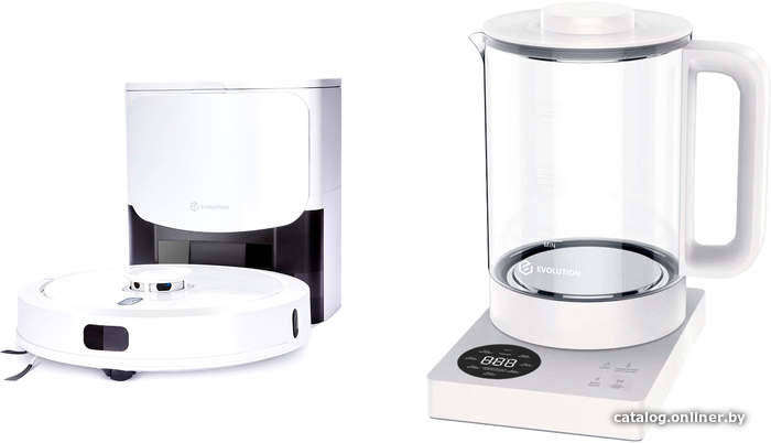 

Робот-пылесос Evolution Airo LDS Robot Cleaner + KG1015S (белый)