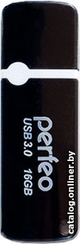 

USB Flash Perfeo C08 16GB (черный) [PF-C08B016]