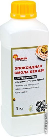 

Эпоксидная прозрачная смола Kremen KER 828 (1 кг)