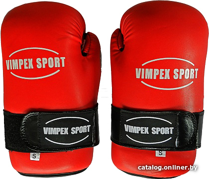 

Перчатки для единоборств Vimpex Sport 1552-2-ITF S (красный)