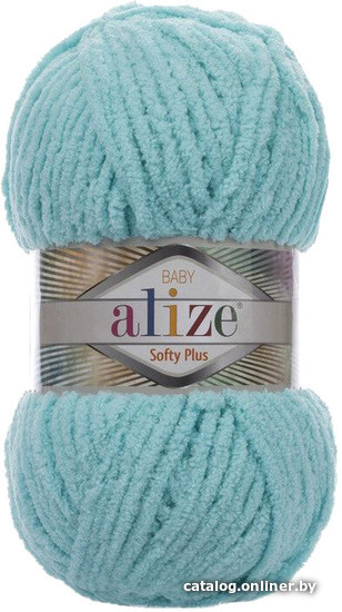 

Пряжа для вязания Alize Softy plus 263 (120 м, бирюза)