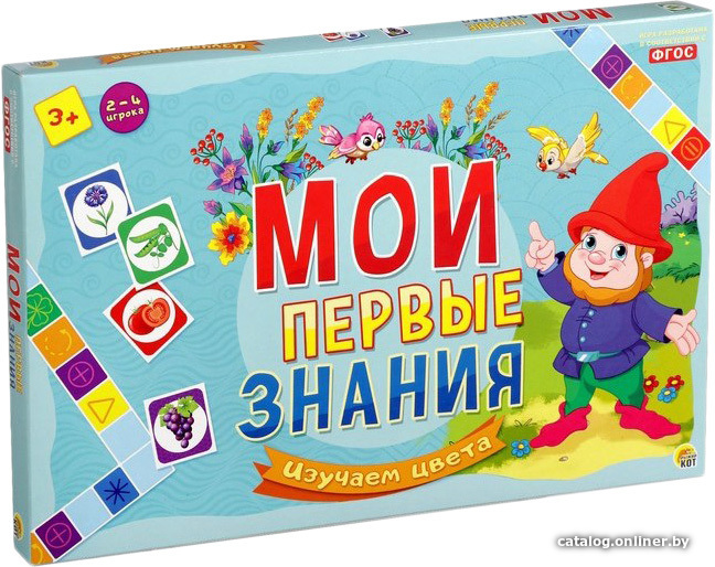 

Развивающая игра Рыжий кот Мои первые знания. Изучаем цвета ИН-8062