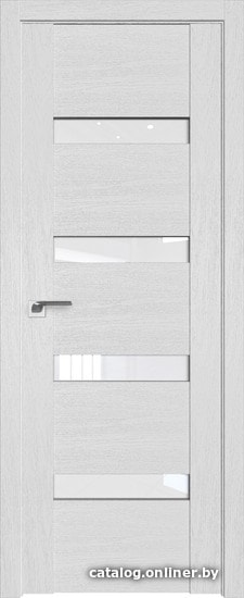 

Межкомнатная дверь ProfilDoors 2.81XN R 80x200 (монблан, стекло белый триплекс)