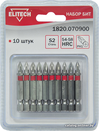 

Набор бит ELITECH 1820.070900