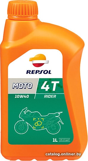 

Моторное масло Repsol Moto Rider 4T 10W-40 1л