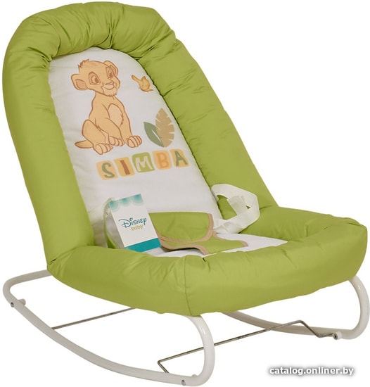

Шезлонг Polini Kids Disney baby (Король Лев, салатовый)