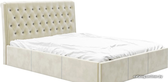 

Кровать Bon Mebel Прима с ПМ 160x200 (велюр бежевый)