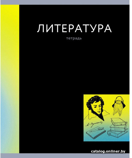 

Тетрадь предметная Канц-Эксмо In Colour. Литература ТТЛ488063 (48л, черный)
