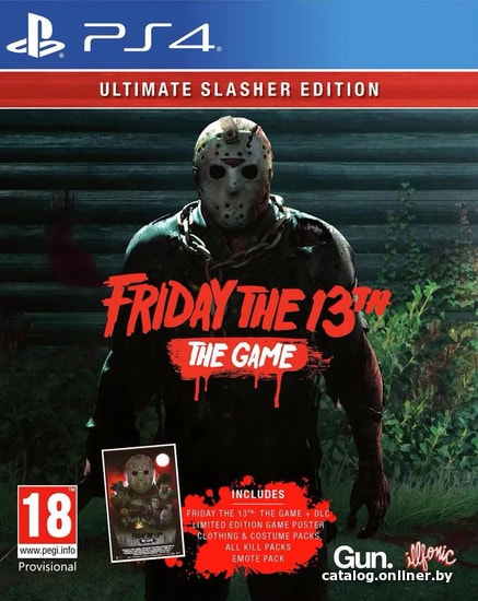 

Friday the 13th: The Game Ultimate Slasher Edition для PlayStation 4