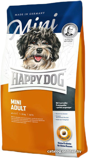 

Сухой корм для собак Happy Dog Mini Adult 8 кг