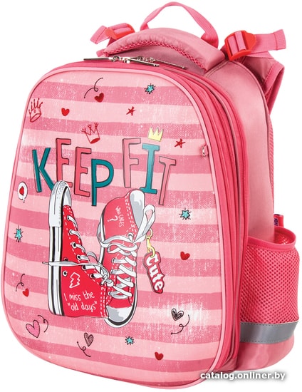 

Школьный рюкзак Юнландия Extra Pink sneakers 229928