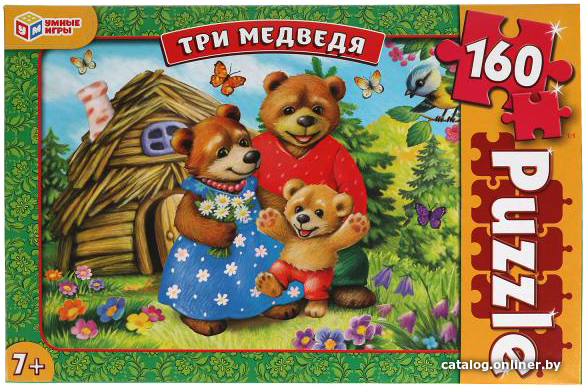 

Пазл Умные игры Три медведя 4680107932860 (160 эл)