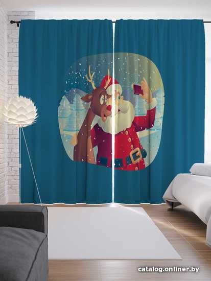 

Комплект штор JoyArty Новогоднее селфи 1.45x2.65 м p_378470_145x265 (2 шт)
