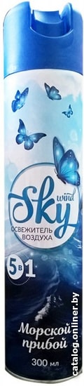 

Освежитель воздуха SKY Wind Морской прибой 300 мл