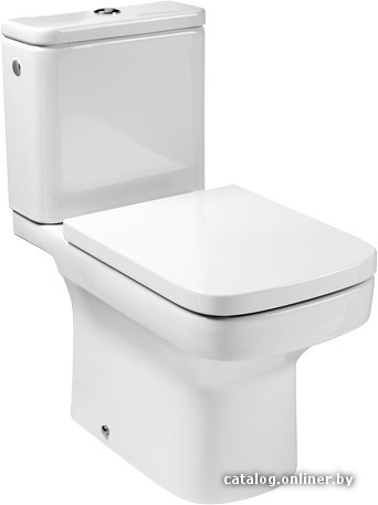 

Унитаз Roca Dama (342787000 + 341782000 + 801780004) с баком и крышкой