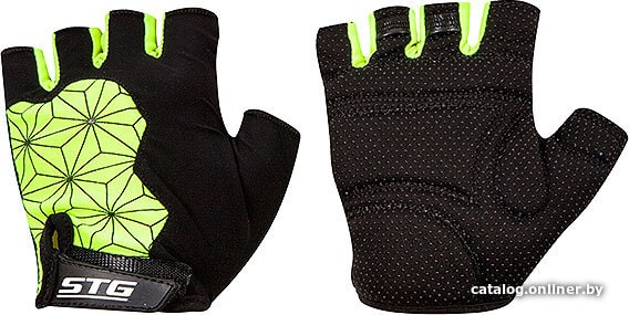 

Перчатки STG Replay unisex Х95307 L (черный/салатовый)