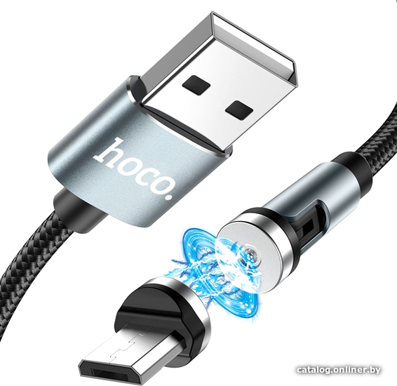 

Кабель Hoco U94 USB Type-A - microUSB (1.2 м, черный)