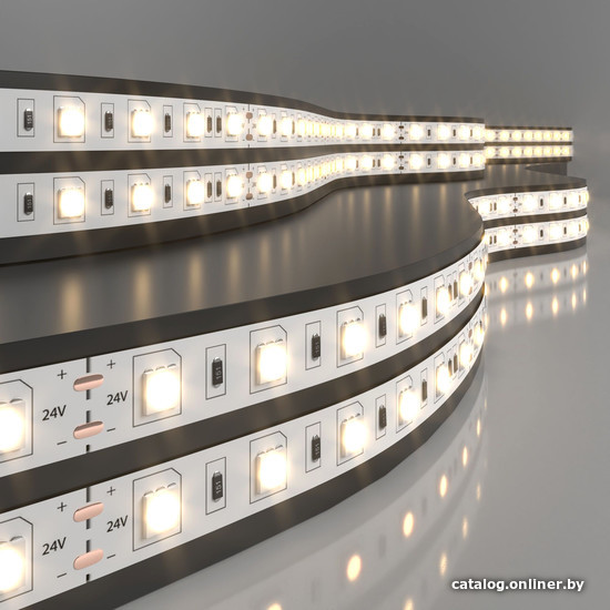 

Светодиодная лента Elektrostandard 24V 14.4W 60Led 5050 IP20 теплый белый, 5м