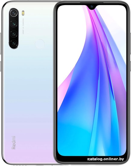 

Смартфон Xiaomi Redmi Note 8T 4GB/64GB международная версия (белый)