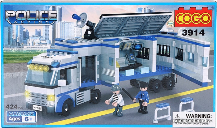 

Конструктор Cogo Police Action 3914