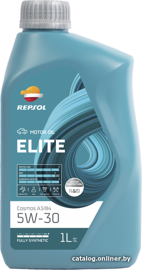 

Моторное масло Repsol Elite Cosmos A3/B4 5W-30 1л