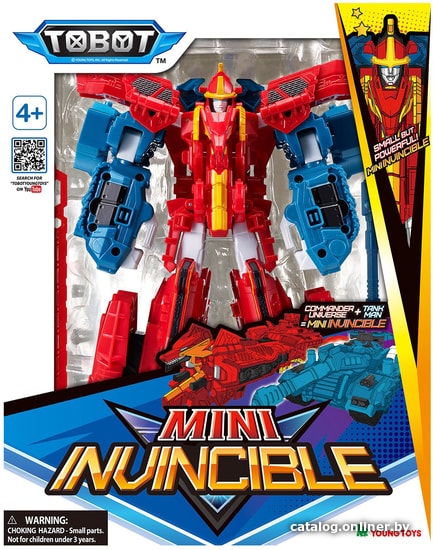 

Трансформер Young Toys Tobot Mini Invincible 301100