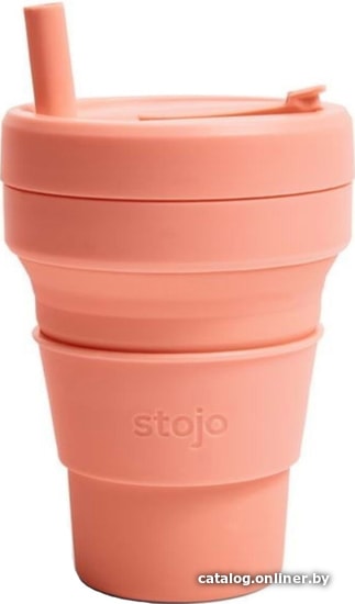 

Многоразовый стакан Stojo S2-APR-С (абрикос, 0.47 л)