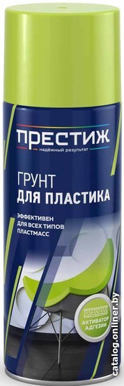 

Сополимерная грунтовка Престиж Для пластика (425 мл, бесцветный)