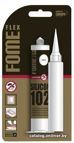 

Герметик Fome Flex Sanitary Silicon 102 01-4-1-151 70 мл (белый)
