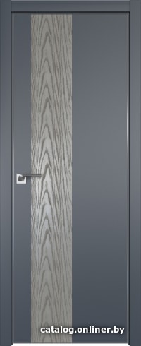 

Межкомнатная дверь ProfilDoors 5E 60x200 (антрацит/вставка дуб sky denim)