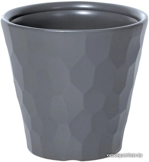 

Горшок Prosperplast Rocka DBROC400-S433 (антрацит)
