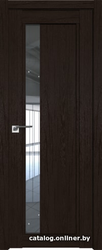 

Межкомнатная дверь ProfilDoors 2.71XN 80x200 (дарк браун/стекло прозрачное)