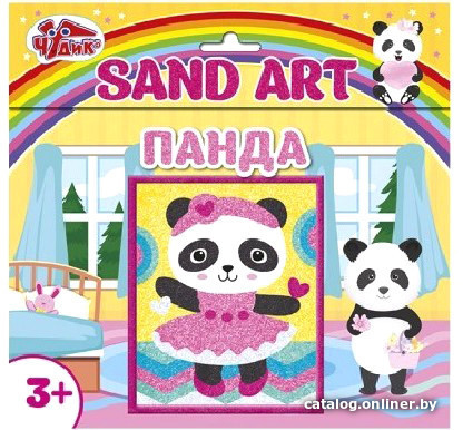 

Набор для создания поделок/игрушек Ranok-Creative Картинка из песка. Панда 12100462Р