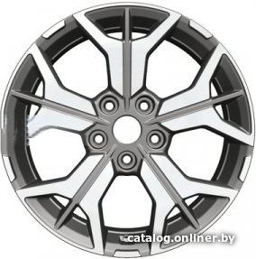 

Литые диски Khomen KHW1715 17x7" 5x114.3мм DIA 67.1мм ET 45мм Gray-FP