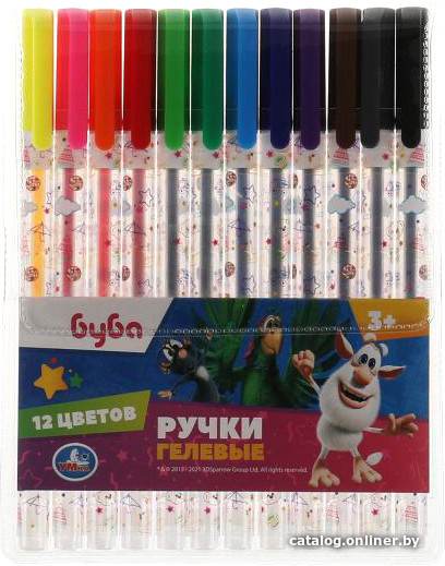 

Набор гелевых карандашей Умка Буба GP12-68043-BU