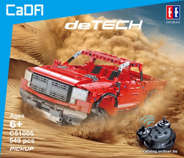 

Конструктор CaDa Detech радиоуправляемый Пикап C51005W
