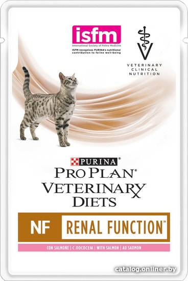 

Пресервы Pro Plan Veterinary Diets NF Renal Function с лососем 85 г