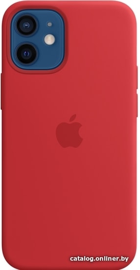 

Чехол для телефона Apple MagSafe Silicone Case для iPhone 12 mini (красный)