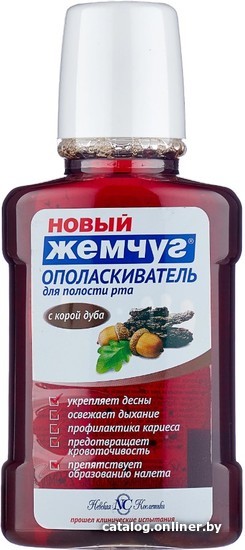 

Ополаскиватель для полости рта Новый Жемчуг С корой дуба 250 мл