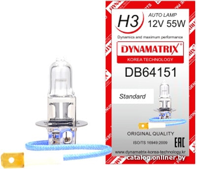

Галогенная лампа Dynamatrix H3 DB64151 1шт