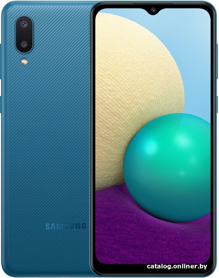 

Смартфон Samsung Galaxy A02 SM-A022G/DS 2GB/32GB (синий)